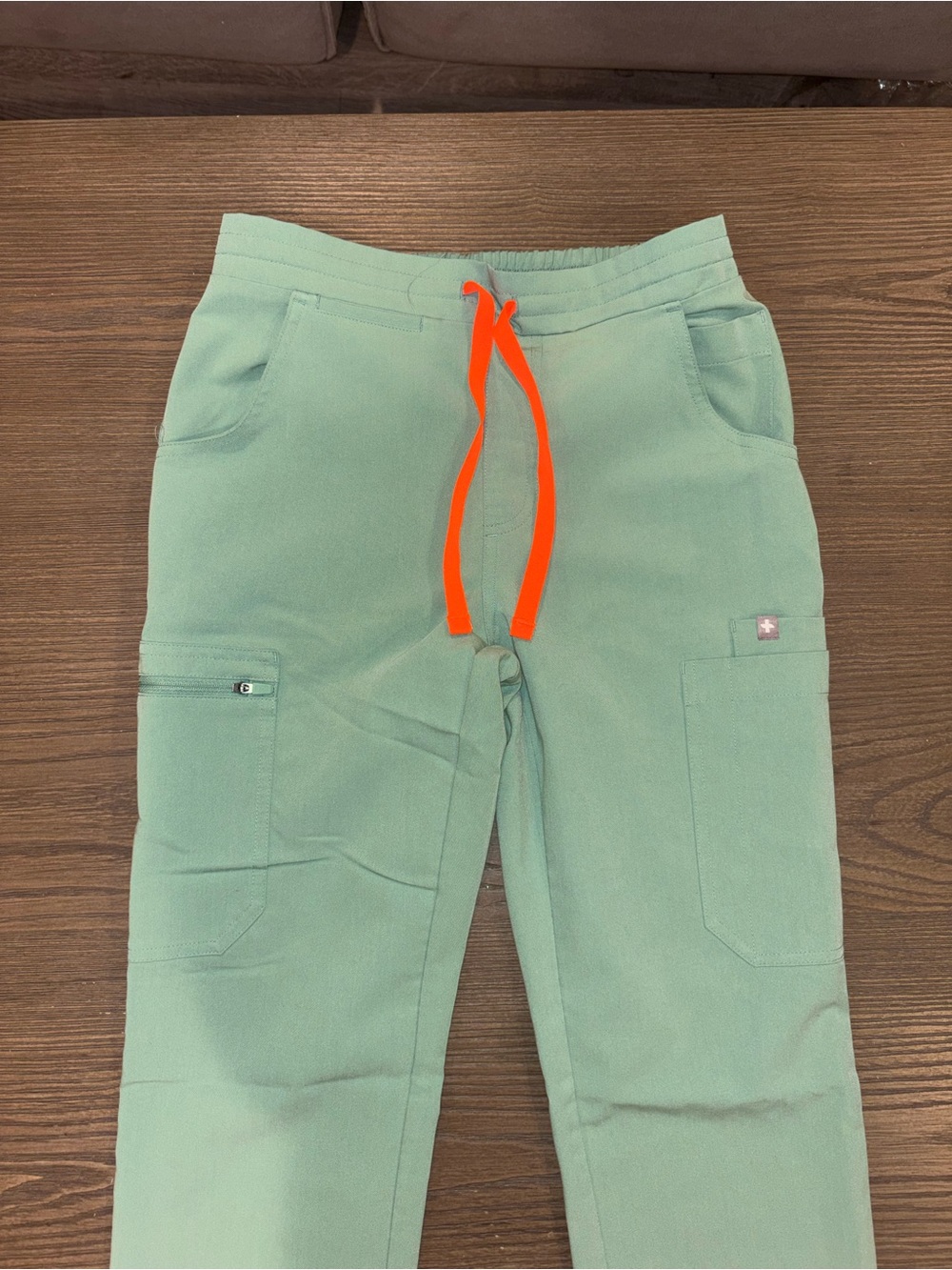 FIGS Yola Skinny Scrub Pants Green XXS Tall